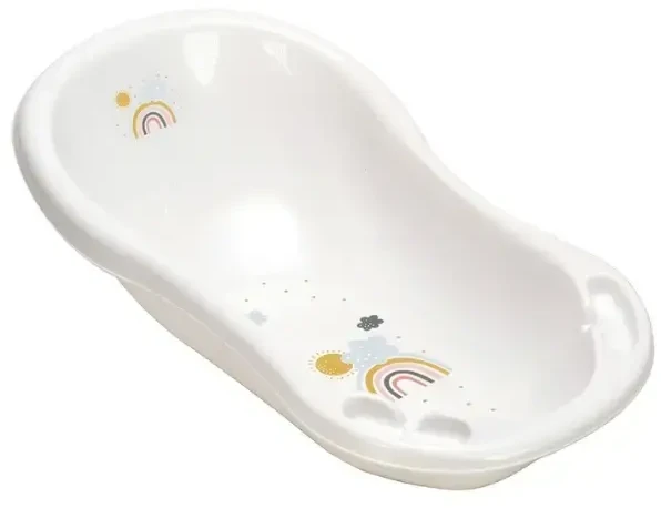*****KEEEPER vonia 84 cm + Rainbow kamštis, balta 93124