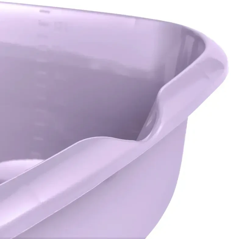 Keeeper Bowl square 13L Björk 38x38x15cm soft violetinė