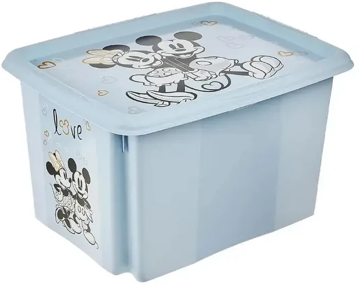 *****KEEEPER dėžė besisukanti 30L Mickey mėlynas 81152