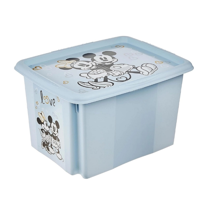 *****KEEEPER dėžė besisukanti 30L Mickey mėlynas 81152