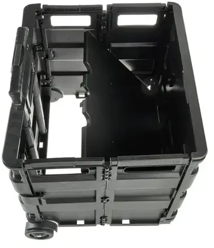Keeeper Foldable shopping cart with load capacity iki 35kg Olli 65L 42x40.5x38cm juodas