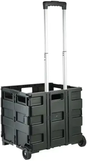 Keeeper Foldable shopping cart with load capacity iki 35kg Olli 65L 42x40.5x38cm juodas