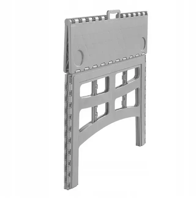 Keeeper sulankstomas lauko stalas L, kurio keliamoji galia iki 80 kg, Timo 70x45x55cm pilka