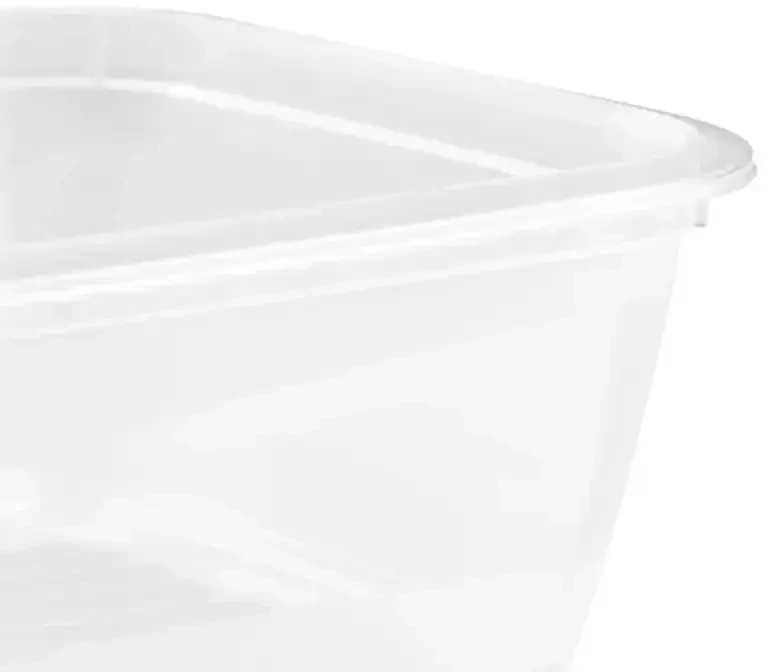 Stoneline Keeeper Food container set rectangular 3x1,25L Fredo "Fresh" transparent/crystal pilka
