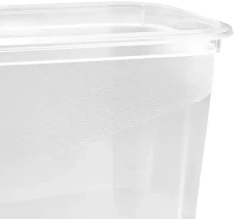 Keeeper Food container set rectangular 3x1L Fredo "Fresh" transparent/crystal pilka