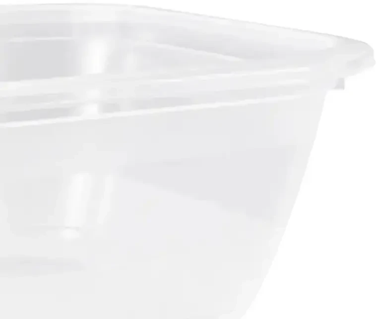 Stoneline Keeeper Food container set rectangular 3x2,4L Fredo "Fresh" transparent/crystal pilka