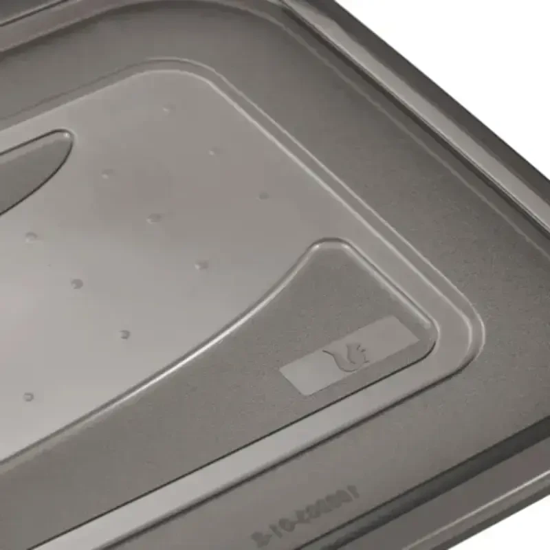 Keeeper Food container set rectangular 3x2,4L Fredo "Fresh" transparent/crystal pilka