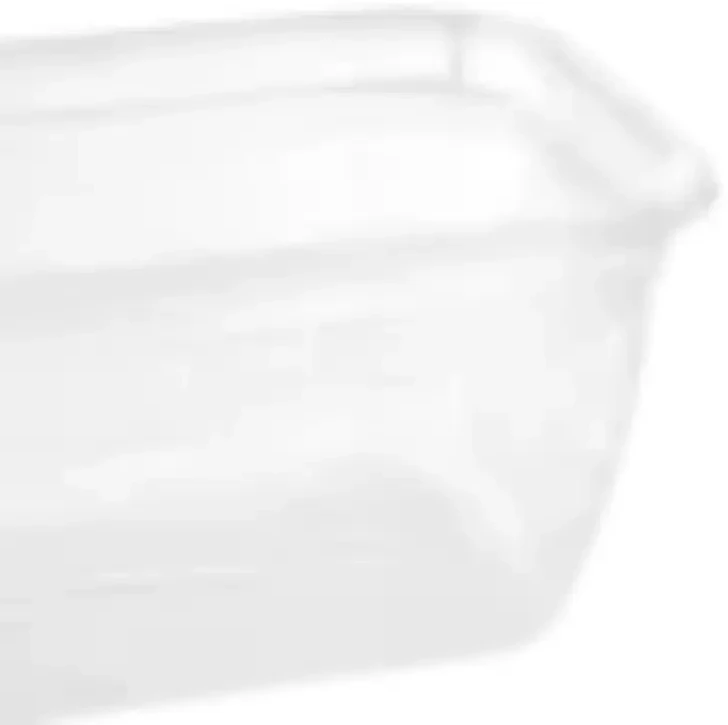 Stoneline Keeeper Food container set rectangular 5x0.5L Fredo "Fresh" transparent/light violetinė