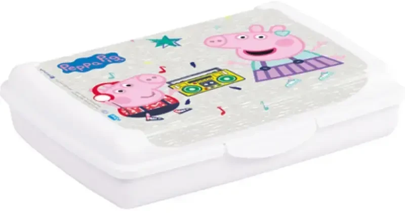 KEEEPER priešpiečių dėžutė PEPPA PIG, 17x13x3,5 cm., 1070451919400
