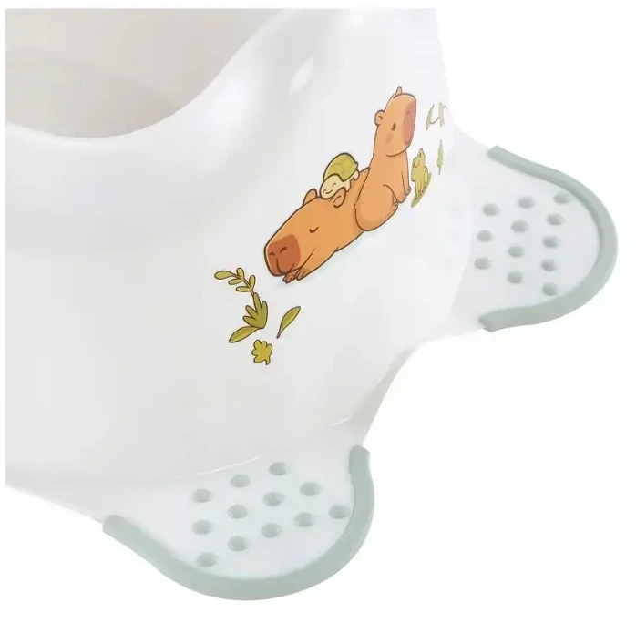 Keeeper Pot Adam “Cute Capybara” 38x27x23.5cm baltas