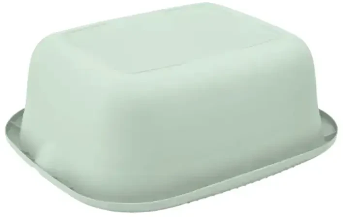 Keeeper Rectangular bowl 9L Björk 38x32x14cm soft žalias