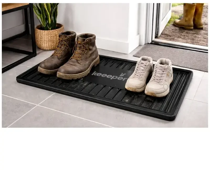 Springos Keeeper Shoe rack Snorre 54x38cm juodas