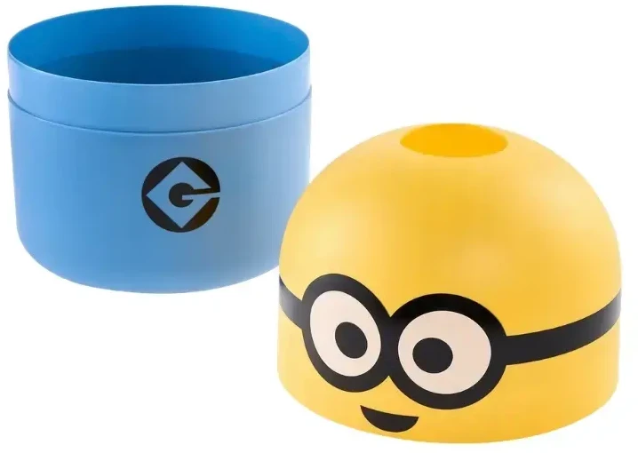 Vadobag Keeeper daiktadėžė Bob 6L "Minions" Ø20x25.5cm geltona/mėlynas