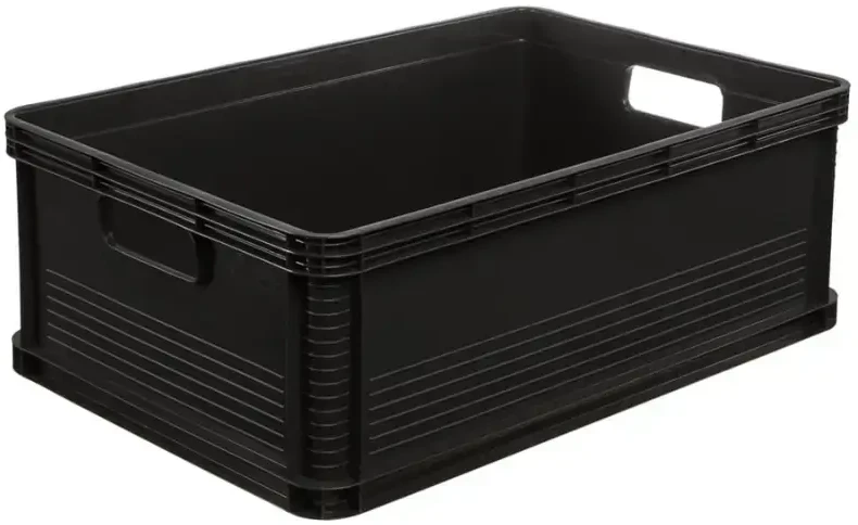 Keeeper transportavimo dėžė su keliamąja galia iki 30kg Robert 60x40x22cm 45L grafito spalvos