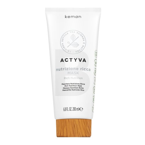 Kemon Actyva Rich Nutrition Mask kaukė sausiems plaukams, 200 ml
