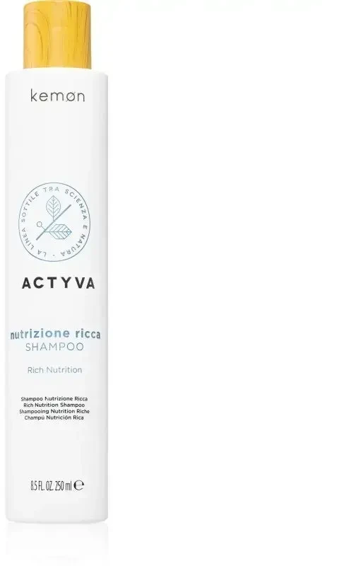Kemon Actyva Nutrizione Ricca Rich Nutrition šampūnas, 250 ml