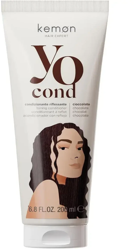 Kemon Yo Cioccolato Plaukų spalvos kondicionierius, 200 ml