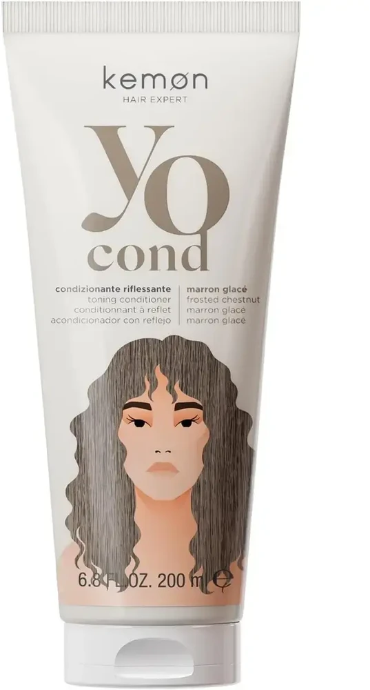 Kemon Yo Marron Glacé Coloring Hair Color kondicionierius, 200 ml