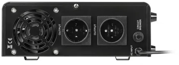 Kemot Sieninis nepertraukiamo maitinimo šaltinis 12V/230Vac 800VA/500W, UPS, sinusas, PROsinus-800