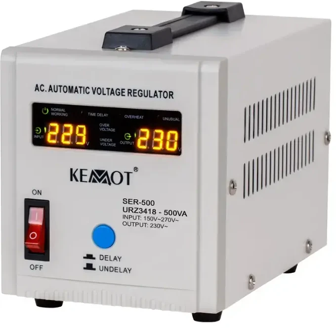 Kemot Vienfazis įtampos stabilizatorius 230Vac 500VA