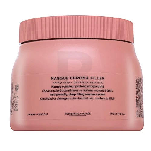 Kérastase Chroma Absolu Masque Chroma Filler giliai užpildanti kaukė nuo porėtumo dažytiems plaukams, 500 ml