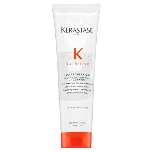 Kerastase Nutritive Nectar Thermique Beautifying Smoothing and Smoothing Blow Dry Milk - Terminis apsauginis pienas nuo slinkimo sausiems plaukams - 0 ml