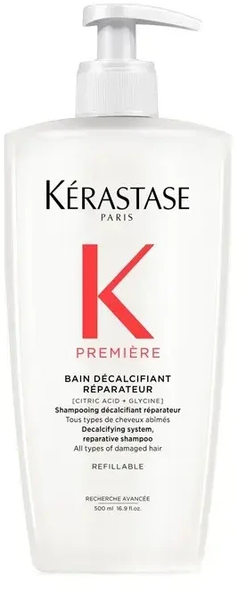 Kerastase PREMIERE atkuriamasis šampūnas pažeistiems plaukams nuo nukalkėjimo, 500 ml