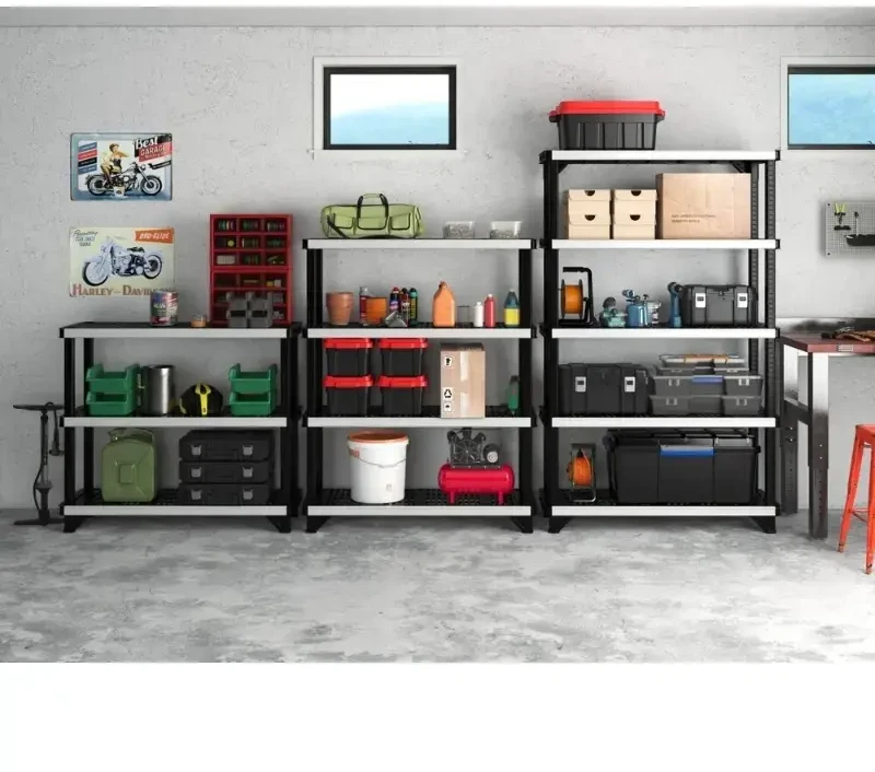 TV staliukas KETER LENTYNA 5 LENTYNŲ 122x46x197cm