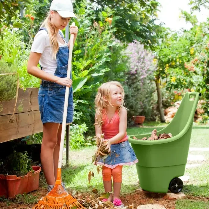 Karutis Keter EASY GO BREEZE 50 L 223988, žalias
