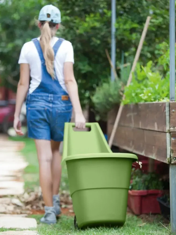Karutis Keter EASY GO BREEZE 50 L 223988, žalias