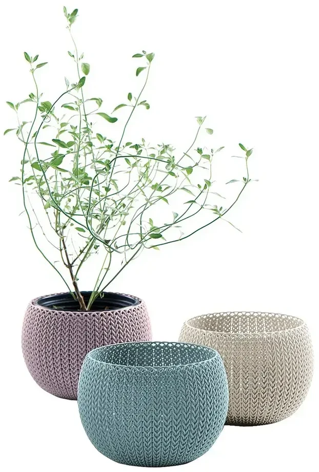 Keter Curver Keter COZIES TRIO 3 vnt violet piakowy mėlyna