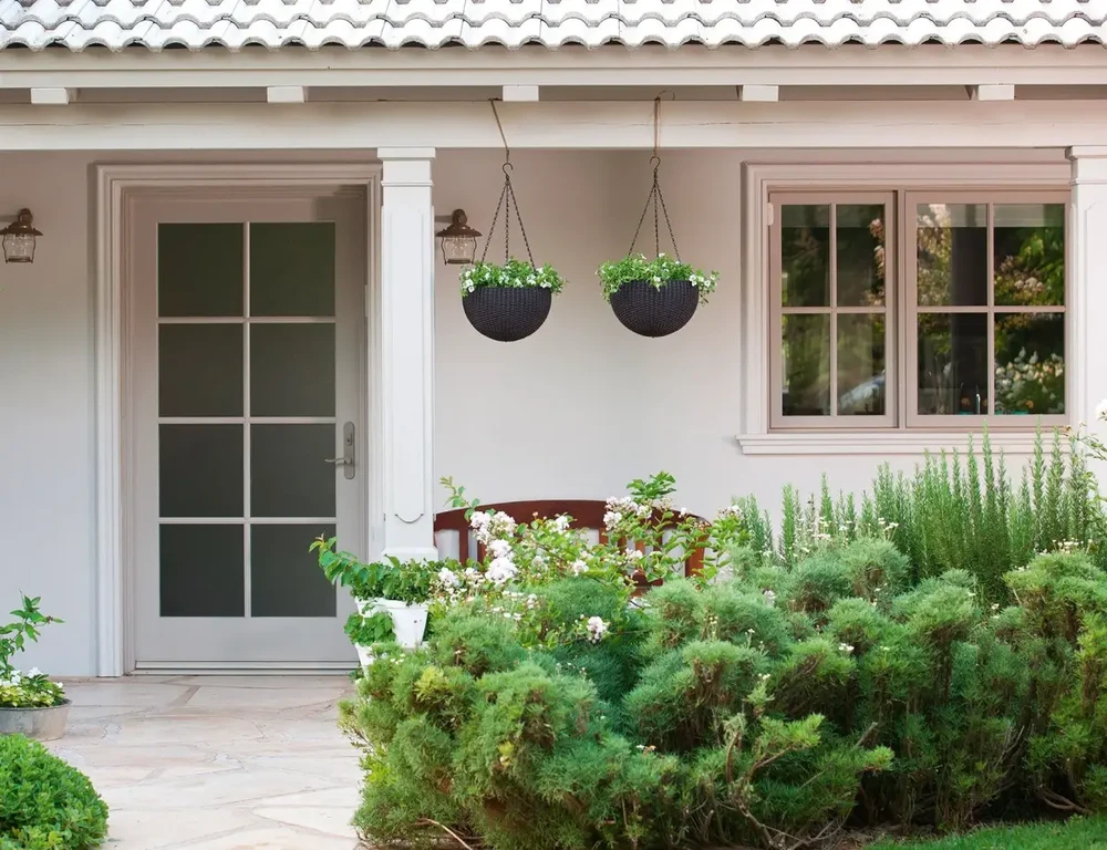 Ketter Hanging Sphere Planter apvalus pakabinamas vazonas, antracito spalvos