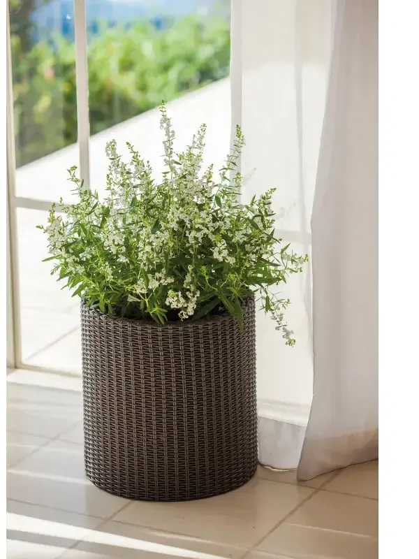 Keter Keter Small Cylinder Planter ruda