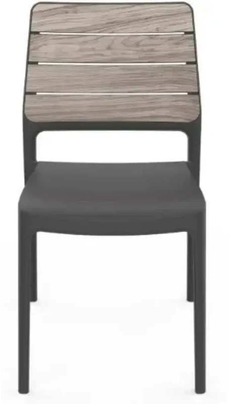 Keter sodo kėdė Deco Porto uosio medžio tonas/pilka