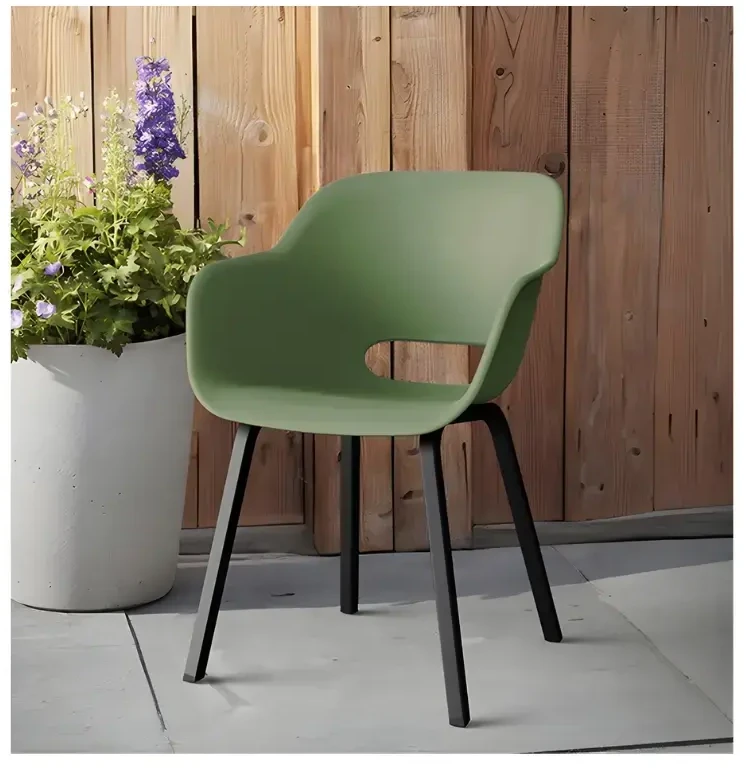 Garden4You Keter Garden chairs 2 pcs. Noa Cup olive žalias