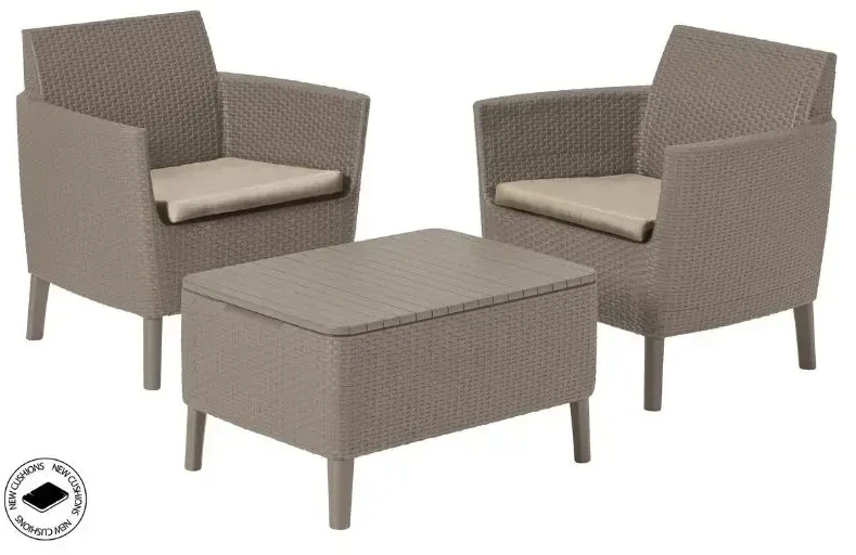Keter Garden chairs 2pcs. Salemo Duo beige