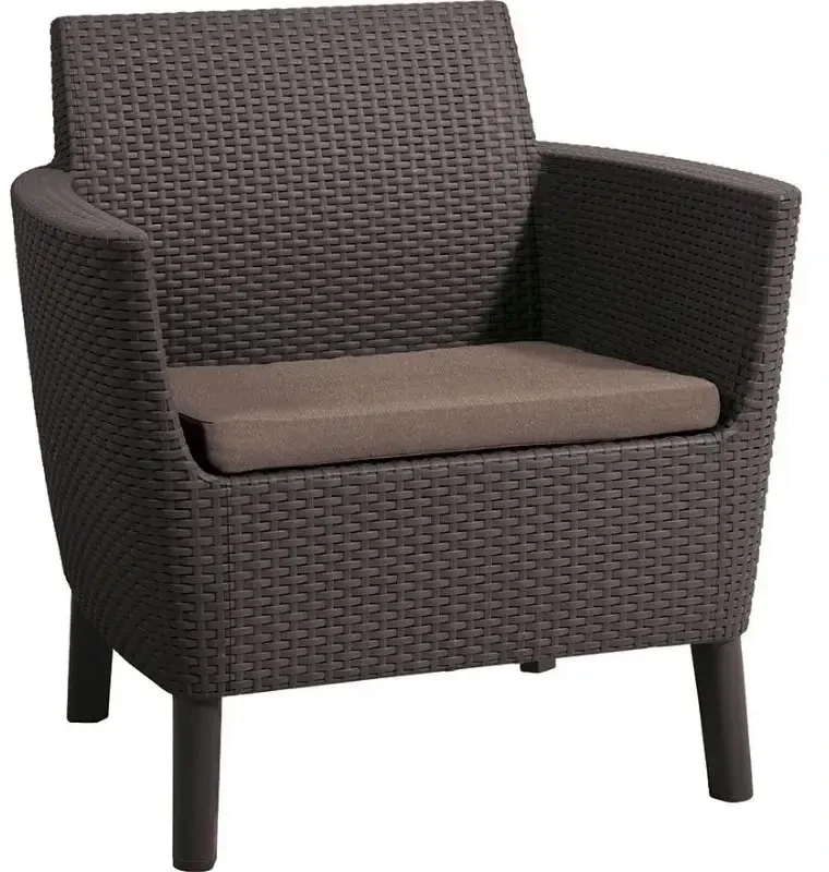Keter Garden kėdės 2vnt. Salemo Duo ruda