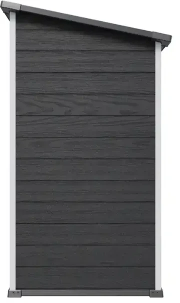 Keter sodo sandėliukas „Essential Shed“, 6x4, tamsiai pilkas/baltas