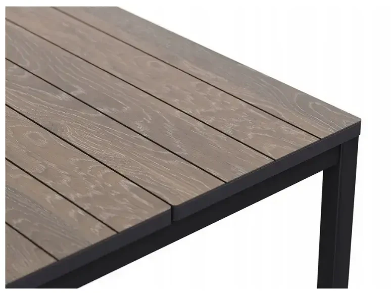 Keter Garden table Deco Porto Nova 200 walnut/juodas