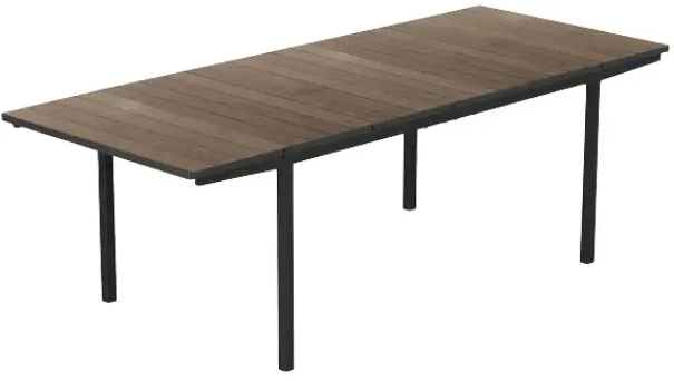 Keter Garden table extendable Deco Porto Nova Extendable 160-240 walnut/juodas