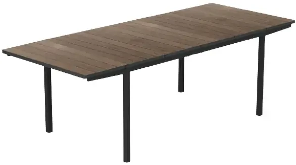 Keter Garden table extendable Deco Porto Nova Extendable 200-280 walnut/juodas
