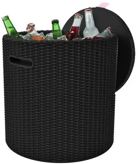 Keter Staliukas sodo Curver Cool Stool ruda su funkcija schowka