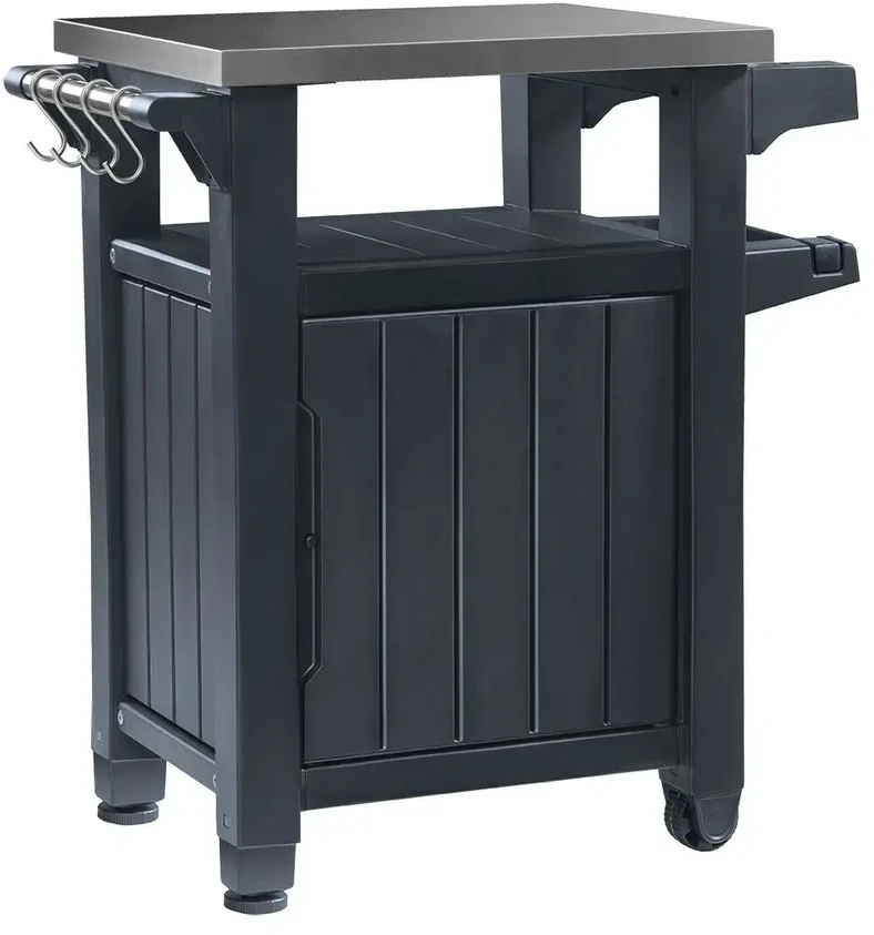 Keter UNITY stalas griliui 105L - Grafito