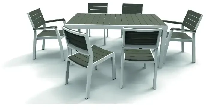 Keter Harmony fotelis baltas/beige