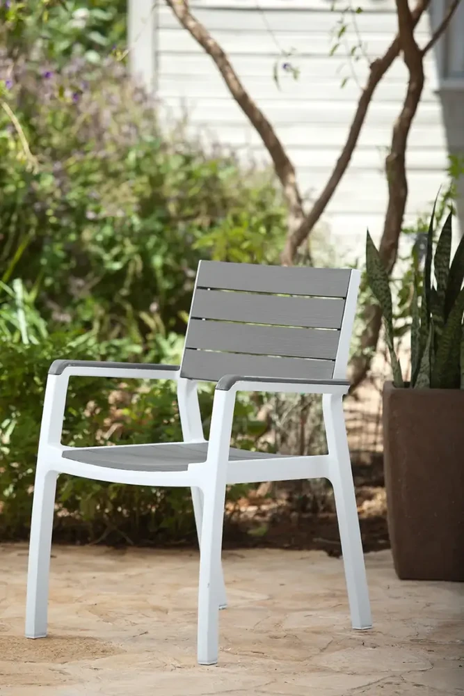 Keter Keter Darza kresls Harmony Armchair balts/gaisi peleks 29201284