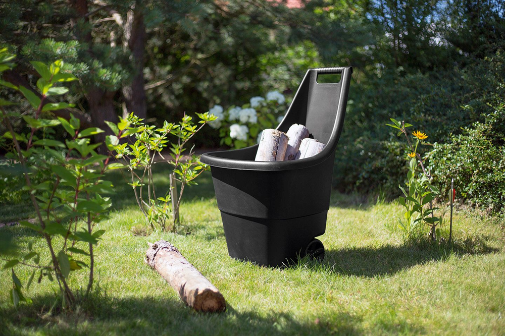 Karutis Keter EASY GO BREEZE 50 L 230444, juodas