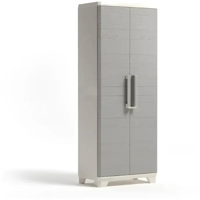 KETER AUKŠTA SPINTA LINEAR WOOD KREMINĖ / SMĖLIO SPALVOS