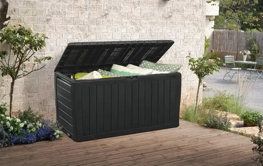 Daiktadėžė Keter MARVEL PLUS 270 L 17202622, antracito 230417