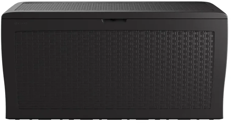 Keter Samoa Rattan Storage Box 270L pilkas