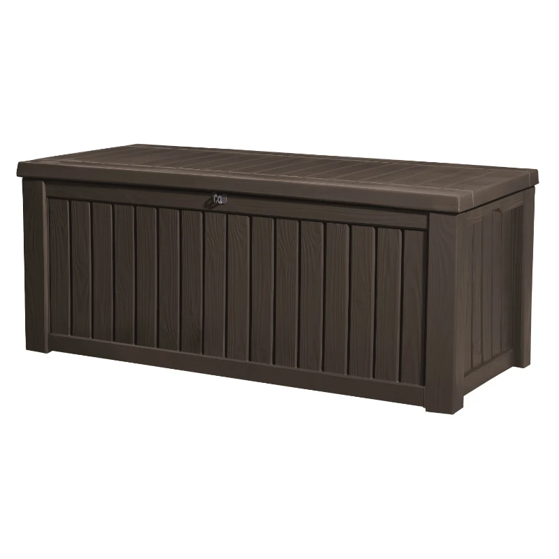 Keter Sandėliavimo dėžė Rockwood 570L, ruda